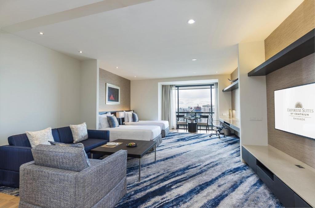 Emporium Suites hotel room