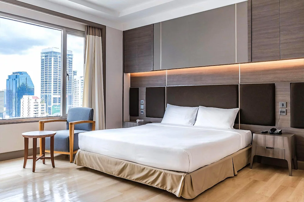 Jasmine City Hotel room bangkok