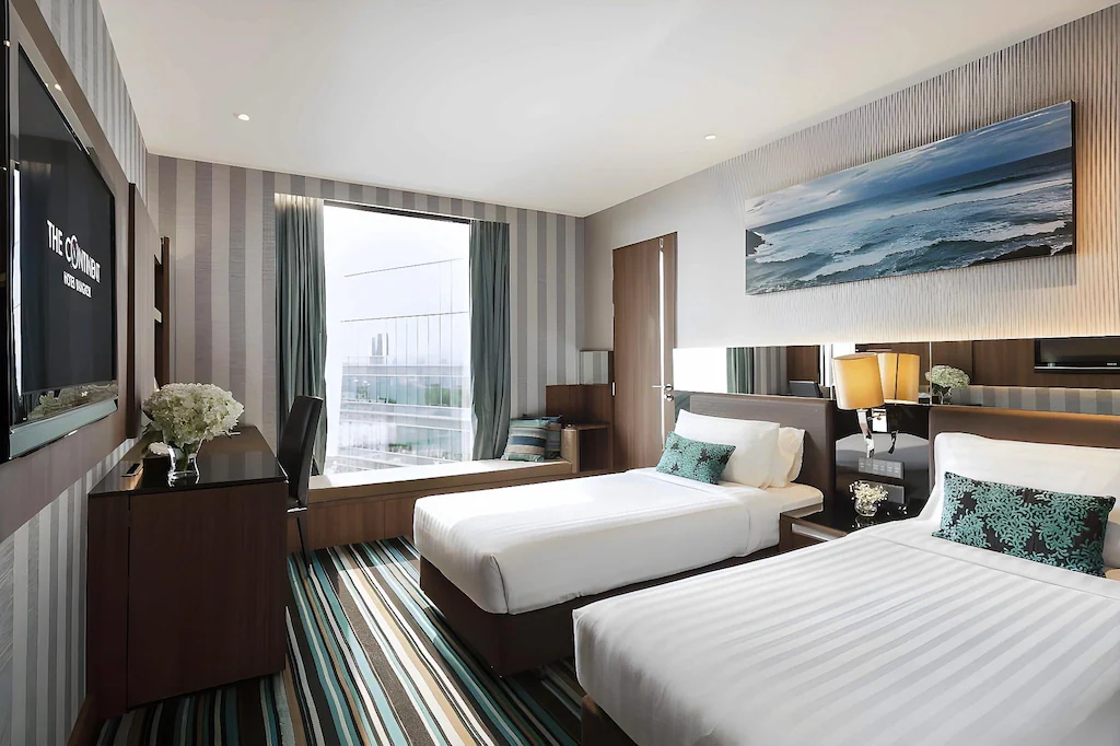 The Continent hotel room Bangkok