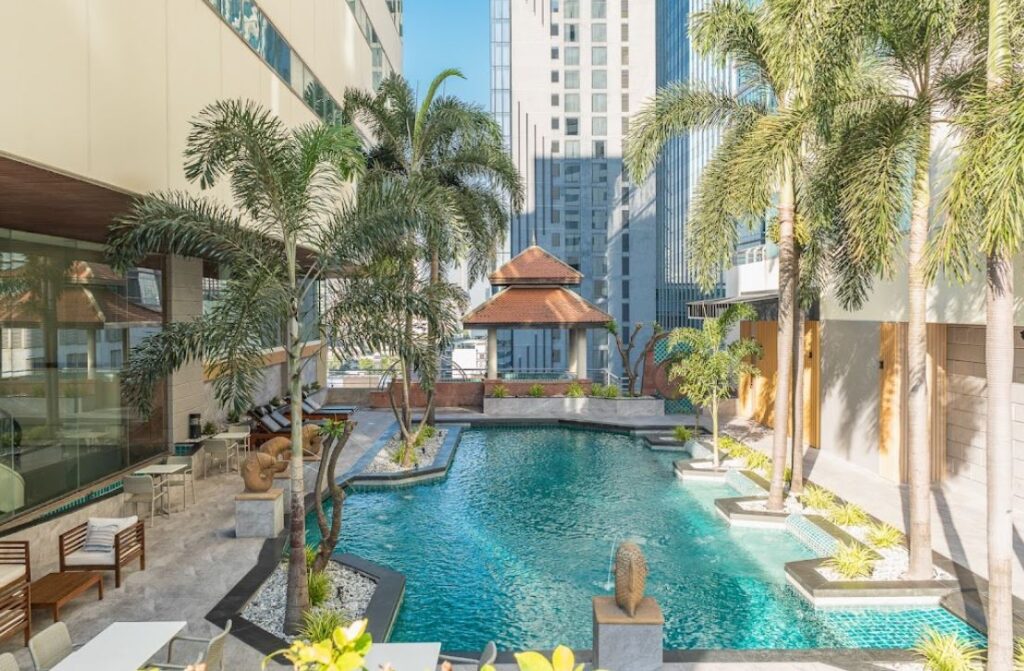 Jasmine City Hotel - Pool Area